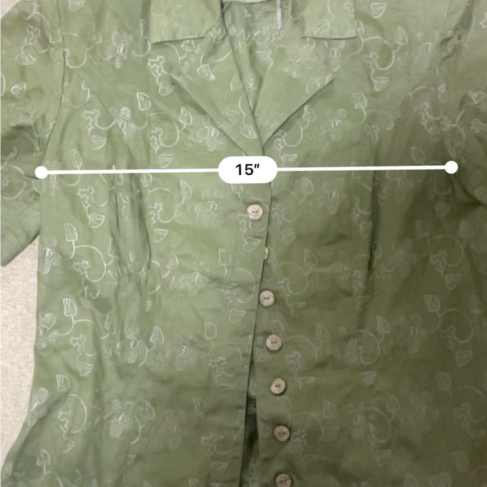 ✨ Vintage Luz Elena Ortega Embroidered Two-Piece Set ✨ - Picture 3 of 7